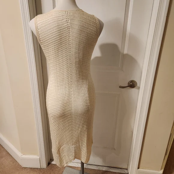 Kroshetta by Papillon Medium crochet cream dress - Picture 2 of 9